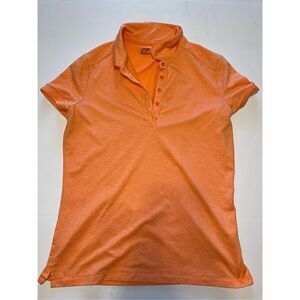 NIKE Golf Women’s Large L Dri Fit Tour Performance Golf Polo Shirt Athletic